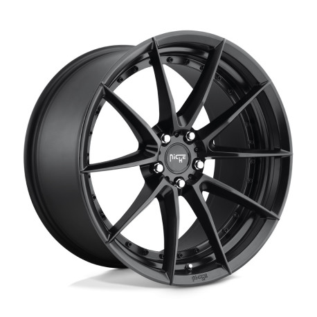 Niche aluminum wheels Niche M196 SECTOR platišče 19x9.5 5x112 66.56 ET48, Matte Black | race-shop.si