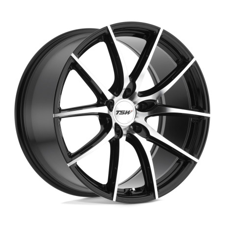 TSW aluminum wheels TSW SPRINT platišče 18x8.5 5x114.3 76.1 ET30, Gloss Black | race-shop.si