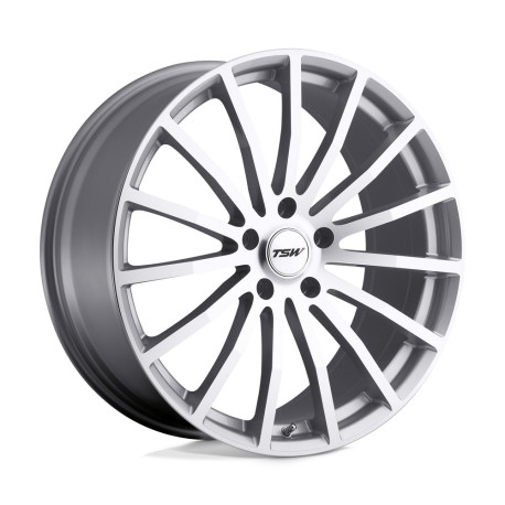 TSW aluminum wheels TSW MALLORY platišče 18x9.5 5x114.3 76.1 ET20, Srebrna | race-shop.si