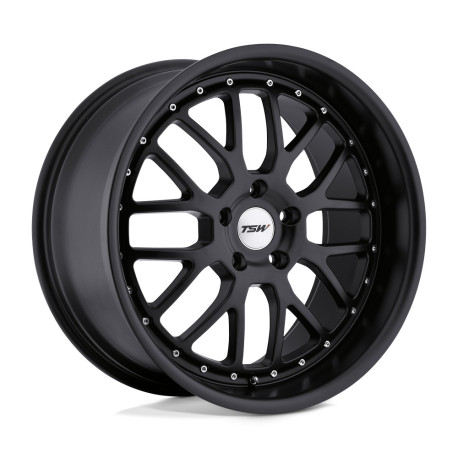 TSW aluminum wheels TSW VALENCIA platišče 19x8 5x112 72.1 ET32, Matte Black | race-shop.si