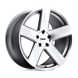 TSW BRISTOL platišče 19x8.5 5x120 76.1 ET30, Srebrna