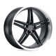 TSW aluminum wheels TSW VARIANTE platišče 19x8.5 5x114.3 76.1 ET40, Gloss Black | race-shop.si