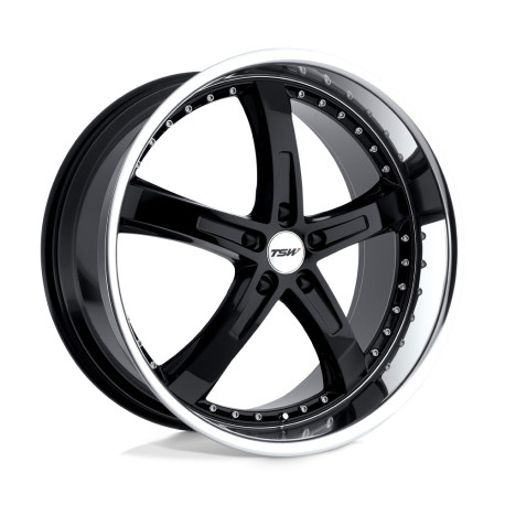 TSW aluminum wheels TSW JARAMA platišče 20x8.5 5x114.3 76.1 ET40, Gloss Black | race-shop.si