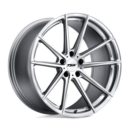 TSW aluminum wheels TSW BATHURST platišče 20x9 5x120 76.1 ET15, Srebrna | race-shop.si