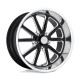 US Mags aluminum wheels US Mag U117 RAMBLER platišče 18x9.5 5x120.65 72.56 ET1, Gloss Black | race-shop.si
