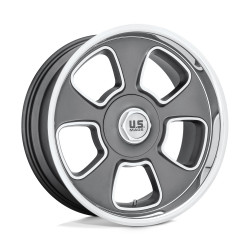 US Mag U125 BOULEVARD platišče 20x8 5x120.65/5x127 78.1 ET1, Matte Gun Metal