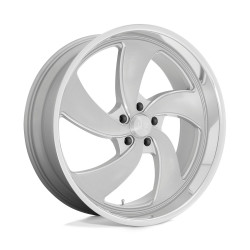 US Mag U134 DESPERADO platišče 22x10.5 5x120.65 72.56 ET1, Srebrna