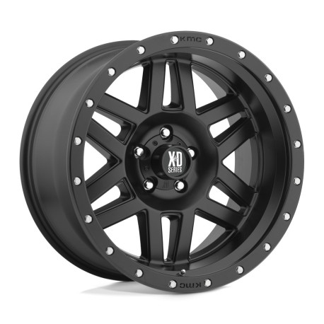 XD aluminum wheels XD 128 MACHETE platišče 17x9 6x139.7 106.1 ET-12, Satin Black | race-shop.si