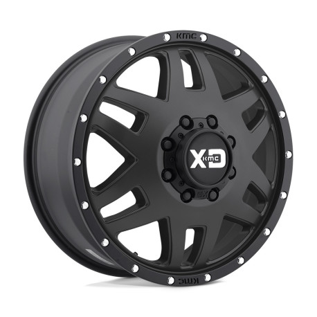 XD aluminum wheels XD 130 MACHETE DUALLY platišče 20x7.5 8x165.1 125.1 ET-152, Satin Black | race-shop.si
