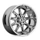 XD aluminum wheels XD 779 BADLANDS platišče 20x9 6x139.7 106.1 ET18, Krom | race-shop.si