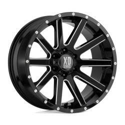 XD 818 HEIST platišče 20x10 5x127 78.1 ET-24, Gloss Black