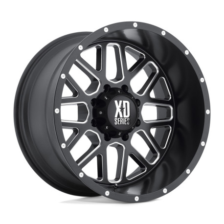 XD aluminum wheels XD 820 GRENADE platišče 20x10 5x150 110.1 ET-24, Satin Black | race-shop.si