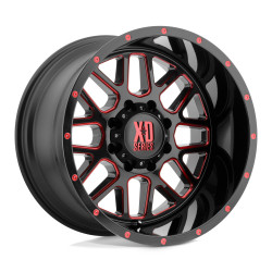 XD 820 GRENADE platišče 20x9 6x139.7 106.1 ET0, Satin Black