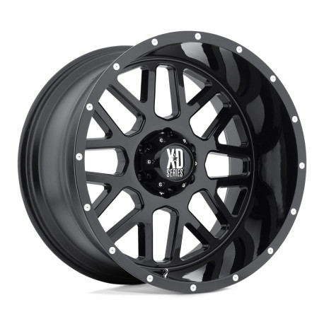 XD aluminum wheels XD 820 GRENADE platišče 17x8.5 5x114.3 72.56 ET0, Satin Black | race-shop.si