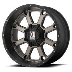XD 825 BUCK 25 platišče 20x14 8x170 125.1 ET-76, Matte Black