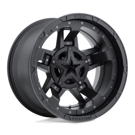 XD aluminum wheels XD 827 ROCKSTAR III platišče 20x10 5x127/5x139.7 78.1 ET-24, Matte Black | race-shop.si