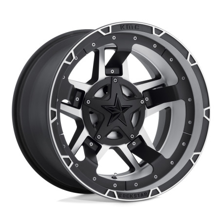 XD aluminum wheels XD 827 ROCKSTAR III platišče 20x10 8x170 125.1 ET-24, Matte Black | race-shop.si