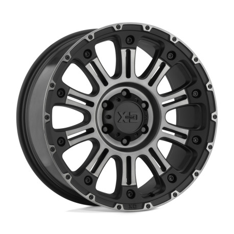 XD aluminum wheels XD 829 HOSS II platišče 17x9 6x139.7 106.1 ET-12, Satin Black | race-shop.si