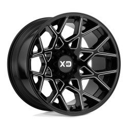 XD 831 CHOPSTIX platišče 20x10 6x139.7 106.1 ET-24, Gloss Black