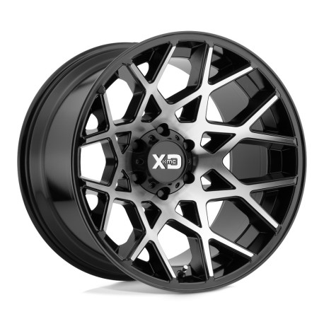 XD aluminum wheels XD 831 CHOPSTIX platišče 20x10 8x165.1 125.1 ET-24, Gloss Black | race-shop.si