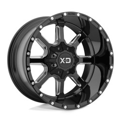 XD 838 MAMMOTH platišče 20x10 8x170 125.1 ET-18, Gloss Black