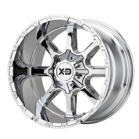 XD aluminum wheels XD 838 MAMMOTH platišče 20x12 5x139.7/5x150 110.1 ET-44, Krom | race-shop.si