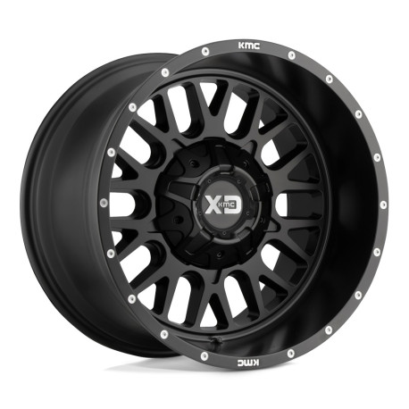 XD aluminum wheels XD 842 SNARE platišče 20x12 8x180 124.2 ET-44, Satin Black | race-shop.si