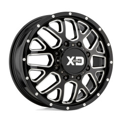XD 843 GRENADE DUALLY platišče 17x6.5 8x200 142 ET111, Gloss Black