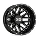 XD aluminum wheels XD 843 GRENADE DUALLY platišče 17x6.5 8x210 154.3 ET-140, Gloss Black | race-shop.si