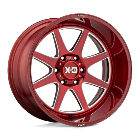XD aluminum wheels XD 844 PIKE platišče 22x10 8x170 125.1 ET-18, Rdeča | race-shop.si