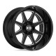 XD aluminum wheels XD 844 PIKE platišče 22x12 5x127 71.5 ET-44, Gloss Black | race-shop.si