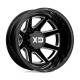 XD aluminum wheels XD 845 PIKE DUALLY platišče 20x8.25 8x200 142 ET-202, Gloss Black | race-shop.si