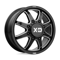 XD 845 PIKE DUALLY platišče 22x8.25 8x170 125.1 ET105, Gloss Black