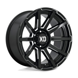 XD 847 OUTBREAK platišče 20x10 5x139.7 78.1 ET-18, Gloss Black