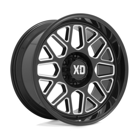 XD aluminum wheels XD 849 GRENADE 2 platišče 20x10 8x180 124.2 ET-18, Gloss Black | race-shop.si