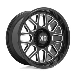 XD 849 GRENADE 2 platišče 22x10 6x135 87.1 ET-18, Gloss Black