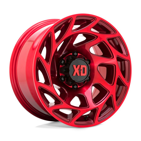 XD aluminum wheels XD 860 ONSLAUGHT platišče 20x12 5x127 71.5 ET-44, Ciny Red | race-shop.si