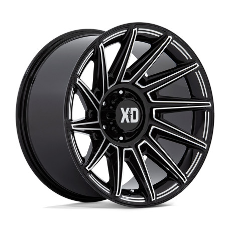 XD aluminum wheels XD 867 SPECTER platišče 20x10 8x165.1 125.1 ET-18, Gloss Black | race-shop.si