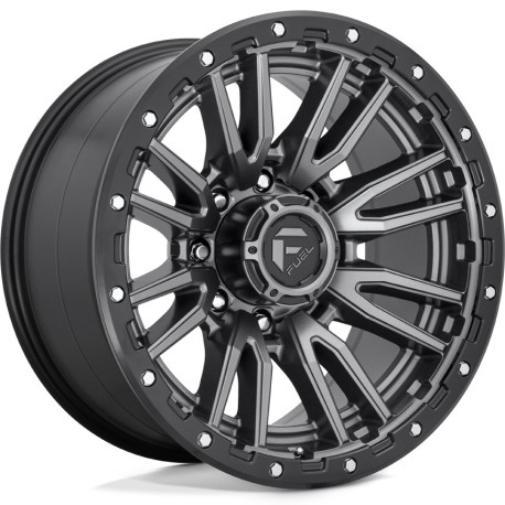 Fuel aluminum wheels Fuel D846 REBEL platišče 17x9 6x139.7 106.1 ET1, Antracit | race-shop.si