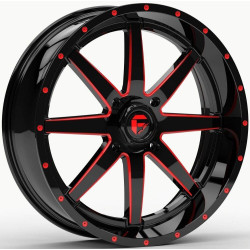 Fuel UTV D650 MAVERICK UTV platišče 20x7 4x156 132 ET13, Gloss Black