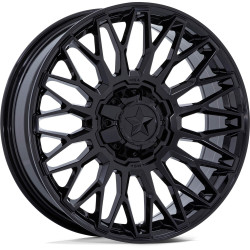 MSA Offroad Platišče M50 CLUBBER 14x7 4x137/4x156 110.1 ET10, Gloss Black