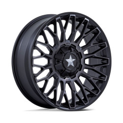 MSA Offroad Platišče M50 CLUBBER 15x7 4x137/4x156 110.1 ET10, Matte Black