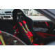 Varnostni pasovi in dodatna oprema 5-točkovni varnostni pasovi RACES Motorsport series, 3" (76mm), rdeče barve | race-shop.si