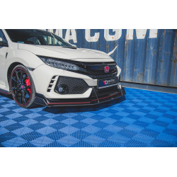 MAXTON DESIGN Racing Durability sprednji splitter za Honda Civic X Type-R