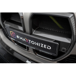 MAXTON DESIGN maska hladilnika za BMW M4 G82 / M3 G80 (without ACC sensor), karbon
