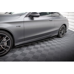 STREET PRO Podaljšek stranskih pragov (difuzer) + Stranski zaključki (flaps) Mercedes-AMG C43 Coupe C205 Facelift