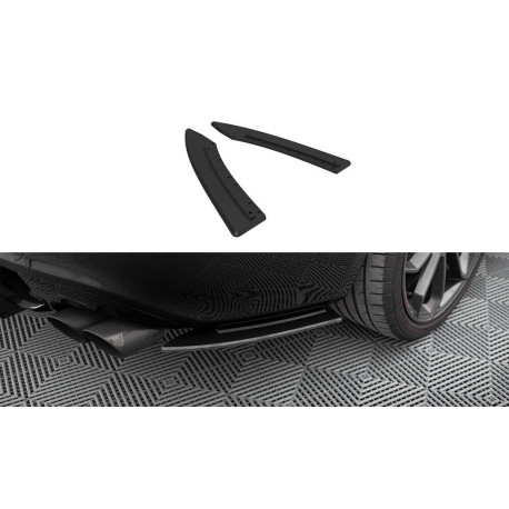Body kit a vizuálne doplnky MAXTON DESIGN Street Pro zadnji stranski difuzorji + flapsi za Audi S5 / A5 S-Line Coupe / Cabriolet 8T | race-shop.si