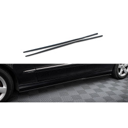 MAXTON DESIGN difuzorji stranskih pragov za Mercedes-Benz CLK W209, sijajno črna