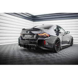 MAXTON DESIGN zadnji difuzor za BMW M2 G87, sijajno črna, V1