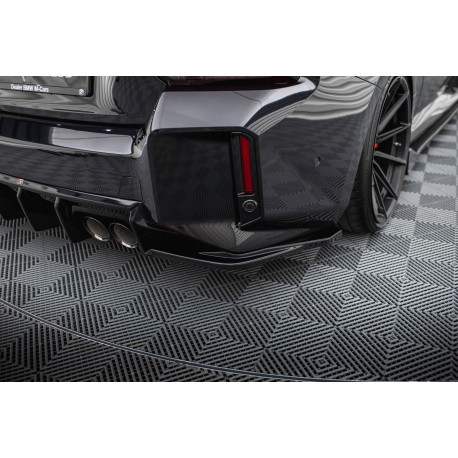 Body kit a vizuálne doplnky Zadnji stranski podaljški (splitter) V3 BMW M2 G87 | race-shop.si